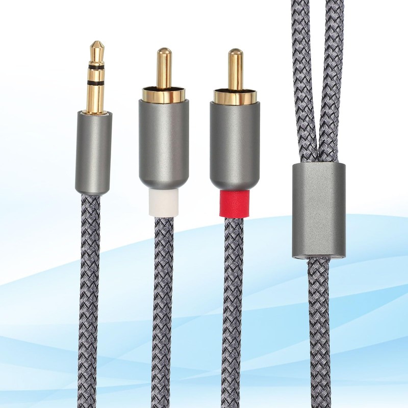 PATIKIL RCA Y Splitter Cable 9.8Ft / 3.0M, RCA Dual