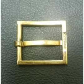 Buckle 1" 25mm Solid Brass Square Belt Buckle