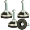 MUHOUZHINANG Heavy Duty Leg levelers ， Leveling Legs 2.36" Dia