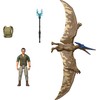 Mattel Jurassic World Rebirth Human & Dinosaur Figure Pack, Dr