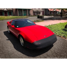 C4 Corvette NoviStretch Front Bumper Mask : Fits All 1984-1996 C4 Corvette Models Including Grand Sport & ZR1 (Front Bumper Mask + Mirror Masks)