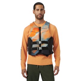 Sea-Doo Airflow Sunset Edition Adult Unisex PFD/Life Jacket (Ecoprene) 285988,Orange,Medium
