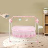 Electric Baby Music Crib Auto-Swing Cradle Infant Rocker Sleep Bed