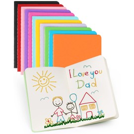Gwybkq Small Unlined Pocket Notebooks 12 Pack Mini Notepads Journal Blank Sketch Book Pad for Kids Plain Notebooks Drawing Pad 3.5 x 5.5 Inches, 30 Sheets/60 Pages(Colorful Cover)