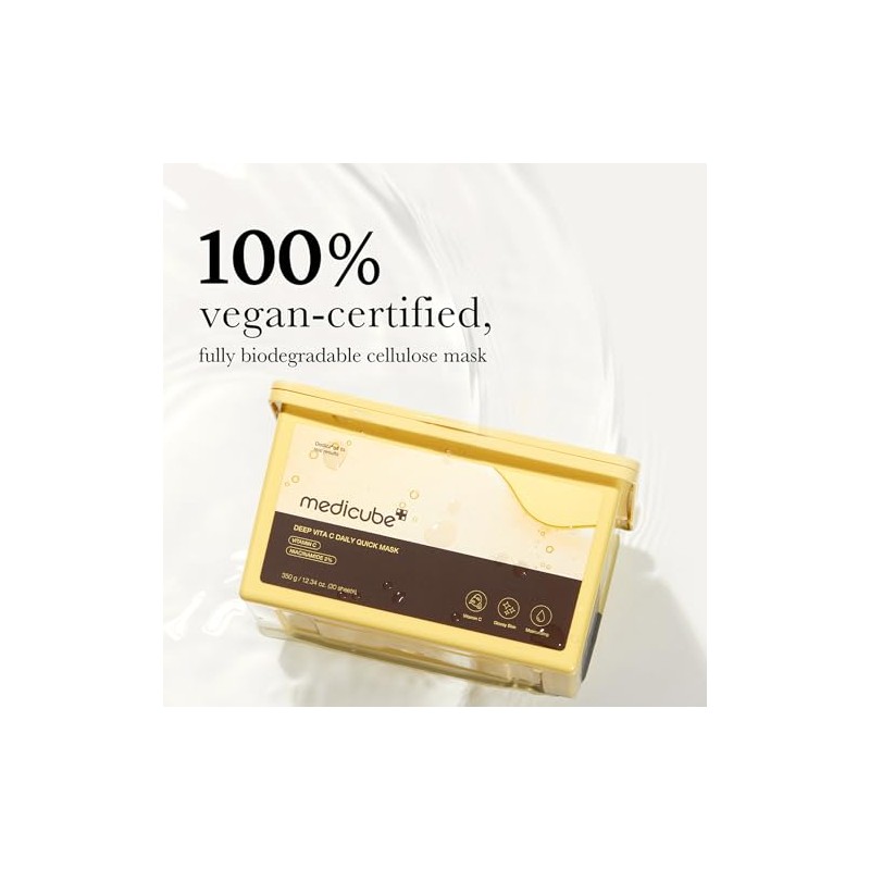 Medicube Deep Vita C Daily Quick 30 Sheet Masks -