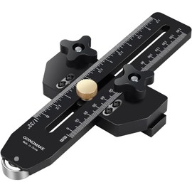 GOINGMAKE Thin Rip Jig Table Saw Jig Guide for Making Repetitive Narrow Thin Strip Cuts Woodworking Tools Fast Thin Ripping Guide for Table Saw Band Saw Router Table Fits for 3/8" x 3/4" T Slot