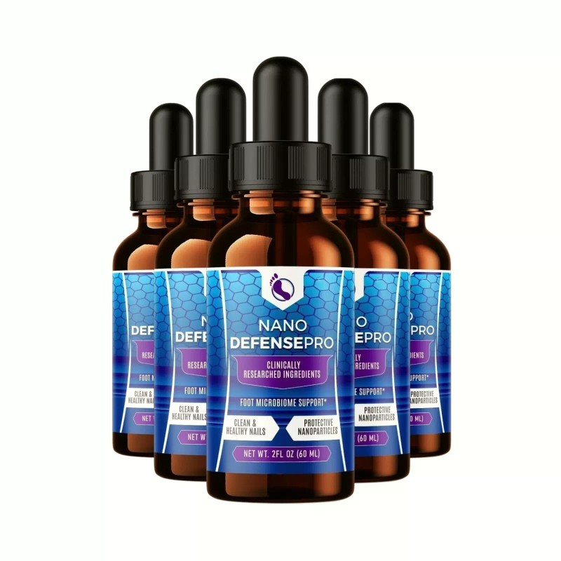 Nanodefense (5 Pack) Nano Defense Pro Drops - NanoDefense Liquid