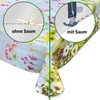 Anro Oilcloth Wax Tablecloth, Washable
