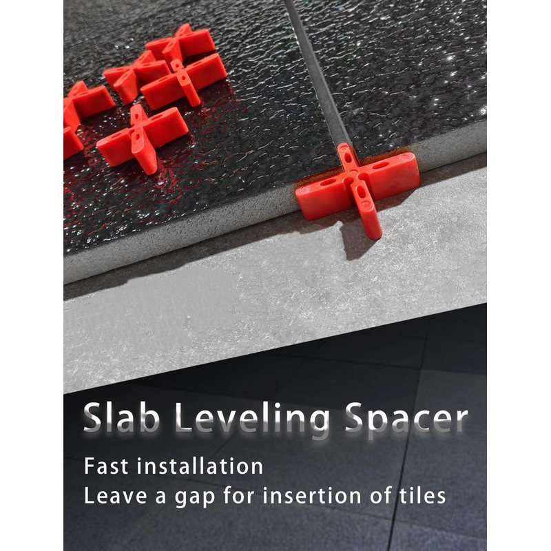 1/4 inch Width 5/8 inch Height Red Leveling Spacer Leveling
