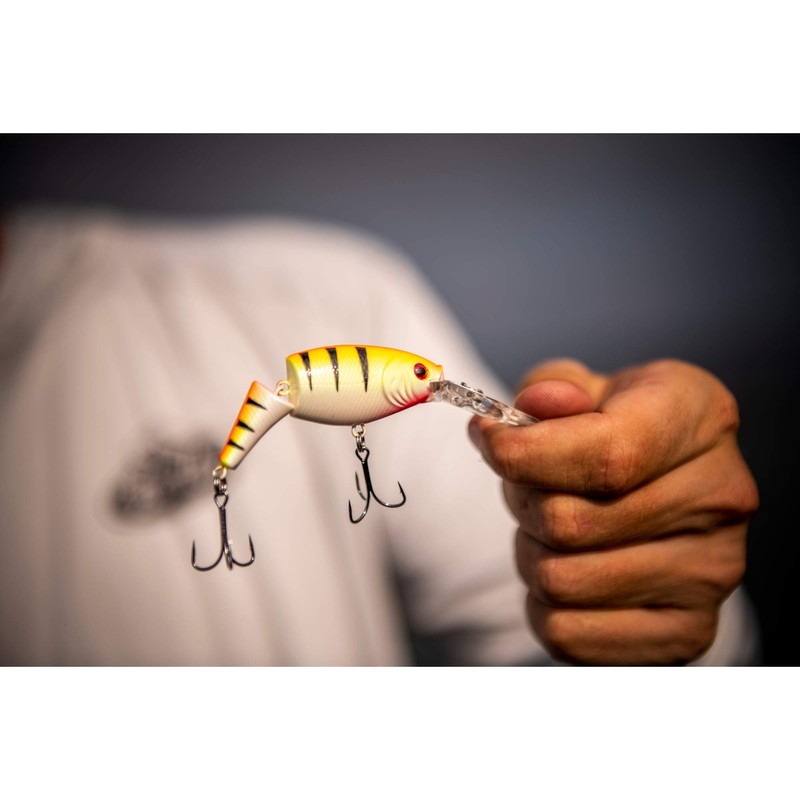 Flicker Shad Jointed Firetail MF Black Cougar 1/3 oz