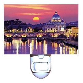 Sunset in Rome Decorative Nightlight