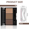 Ninnyi Eyebrow Powder, Eyebrow Palette for Defining, Filling & Sculpting