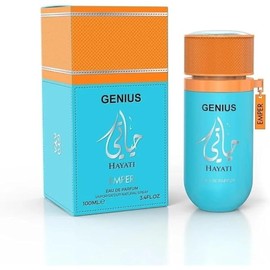 Genius Hayati by Emper – Eau de Parfum for Men – Original Fragrance From Dubai - Bold, Sophisticated & Long-Lasting Fragrance – 100ml (3.4 fl oz) - Best Alternative of Mandarin Sky