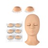 Lash Mannequin Head, CALAILIS, Practice Head for Eyelash Extensions and