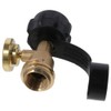 Fudeshe Adapter with Gauge,Refill Connection Brass Propane Tank Leak Detector