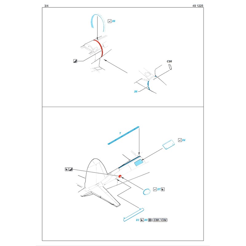 Eduard Accessories EDP491225 Model Building Accessories, Various