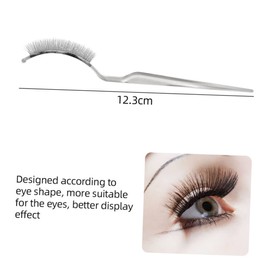 OHPHCALL 3pcs False Lashes Display Stick Eyelash Grafting Tool Spoolies Professional Salon Accessory
