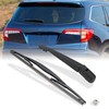 Shopauto Rear Windshield Wiper Arm Blade Assembly Kit Compatible with