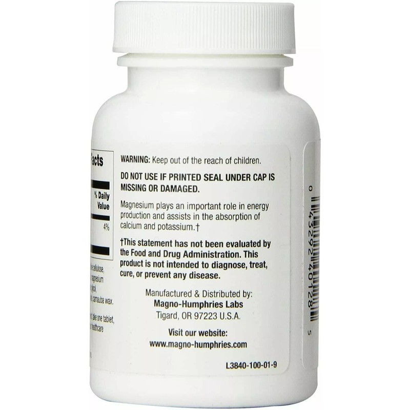 Optimum Magnesium 250mg Nerve & Muscle Function Health Support Tablets