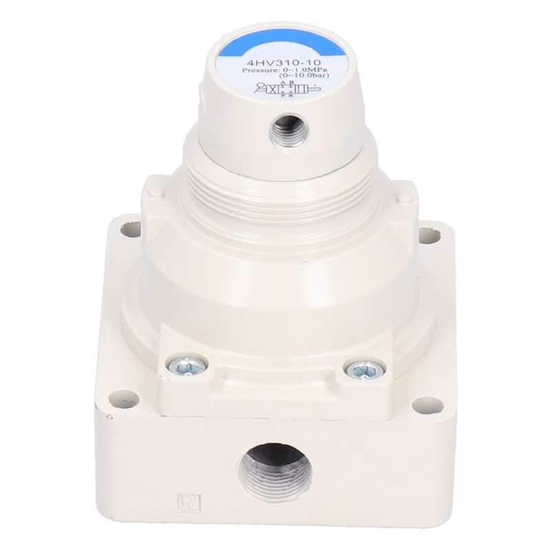 Air Hand Valve Pneumatic Rotary Lever Flow Control 3 Position