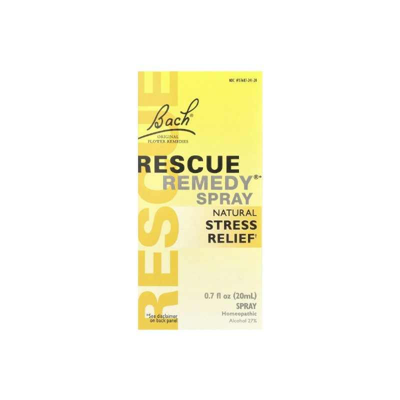 Bach Original Flower Essences Rescue Remedy Spray 0 7 fl
