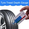 Eupneicu Tread Depth Gauge, Tread Depth Gauge for Tyres, 0