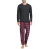 MoFiz Men's Pajama Sets Long Sleeve Couples Matching Pajamas Christmas