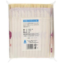 割箸 Aspen 元禄 Bag 3-Pack, Pink Pattern 100 Pairs 3-Pack, Total Length 203