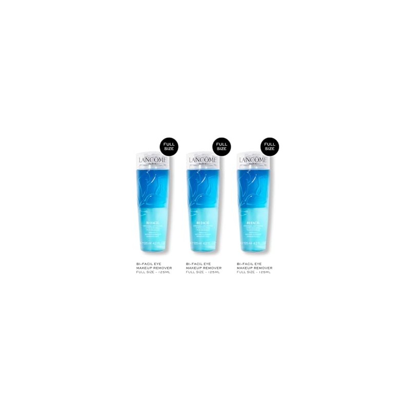 Lancôme Bi-Facil Eye Makeup Remover, Non-Oily, Bi-Phase, Dissolves Waterproof Mascara,