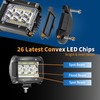 LIGHTBOSS 4 Inch LED Light Pods, 2Pcs 78W Off Road/Driving/Fog