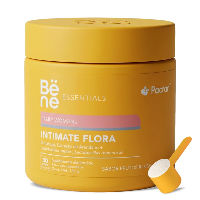Probióticos Suplemento para Mujeres 135g - Intimate Flora Lactobacillus, D-Manosa,