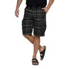 RAW X Mens Belted Cargo Shorts, Relaxed Fit Casual Knee
