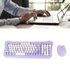 Wireless Keyboard and Mouse 2.4Ghz Connection Cute Keyboard Mouse Set