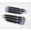 N/A UNIVERSAL ESCALADE FENDER SIDE AIR VENTS CHROME TAHOE CHEVY