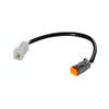 HELLA 8KB 990 299-361 Cable Adapter, electro set - 2-pin