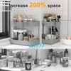 Sevenblue 2 Pack Under Sink Organizer, Under Bathroom Cabinet Organizer