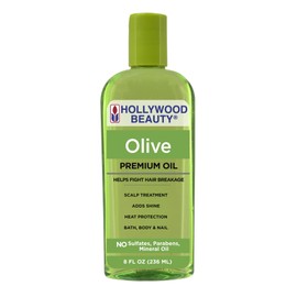 Hollywood Beauty Olive Oil ScalpTreatment, 8 oz (Pack of 4)