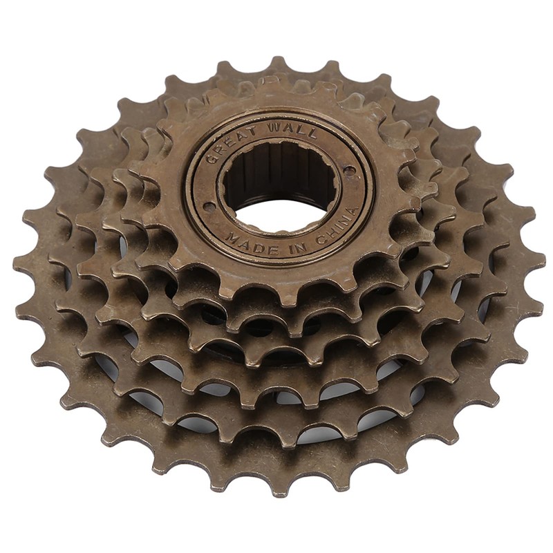 6 Speed Freewheel, 14T-28T Teeth Freewheel,Wear and Durable, for Mountain