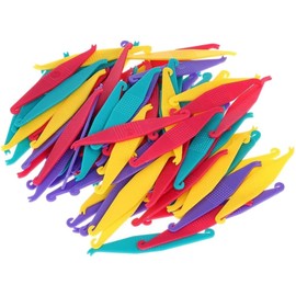 50pcs Orthodontic Elastic Elastic Band Orthodontic Band Sprayer (Random Color)