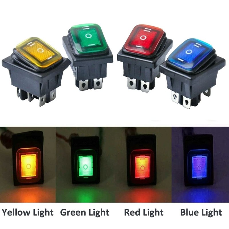 ETOPARS Pack of 3 12 V 20 A Rocker Switch