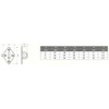 Sunload Eye Plate Diamond V4 A Rust-Proof Stainless Steel Pack