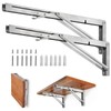 Storystore Folding Shelf Brackets - 18 Inch Heavy Duty Stainless