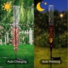 VEWOGIFT Rain Gauge Outdoor, Solar Rain Gauges for Yard, Freeze