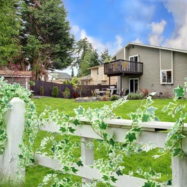 LILUYTO 2pcs Fake Vines Artificial Vines Ivy 71 Inch Fake Vine Silk Green Ivy Hanging Plant Greenery Decor Home Wall Vine Wedding Vine Indoor Ivy Outdoor Ivy (Ivy Light Green)