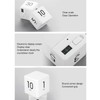 Cube Timer, 2.6x2.6x2.6in Temporizador Digital Volumen de Sonido Ajustable Temporizador