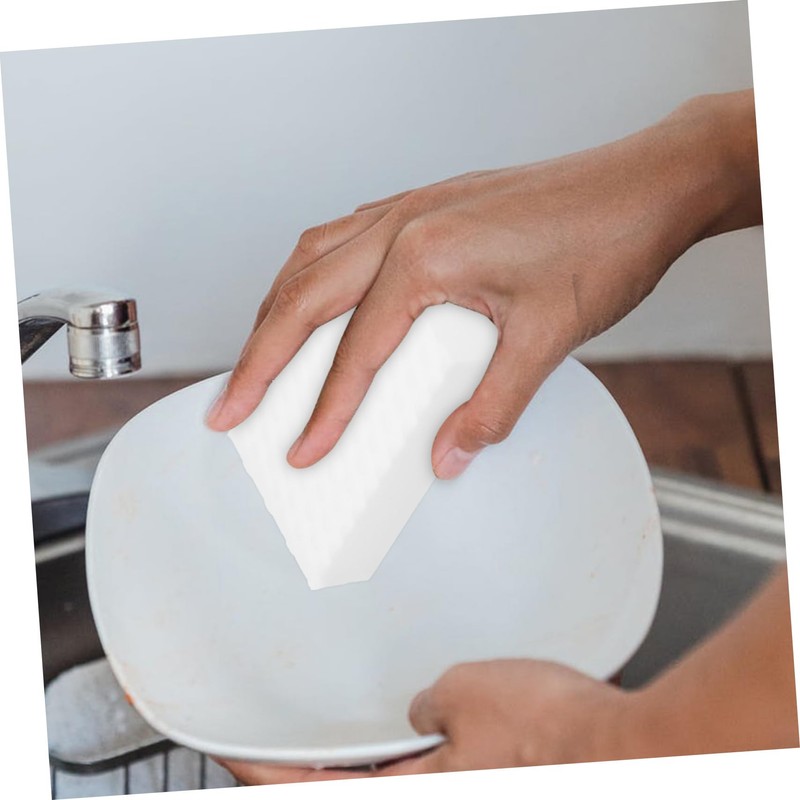 Baluue 48pcs Heavy Duty Kitchen Scrub Sponges Non-Scratch Cleaning Pads