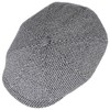 Stetson Hatteras Cotton Jersey Flat Cap - Two-Tone Hat -