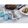 Sabert, Hammered Look Disposable Cutlery, Silver, Durable Plastic, Decorative Look,
