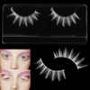 Beautiful White False Eyelashes Long Cross Eyelash Extensions False Eyelashes