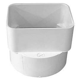 Genova 45344 PVC Sewer & Drain Downspout Adapter, 3x4-Inches